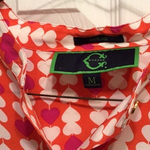 C. Wonder silk blouse. EUC